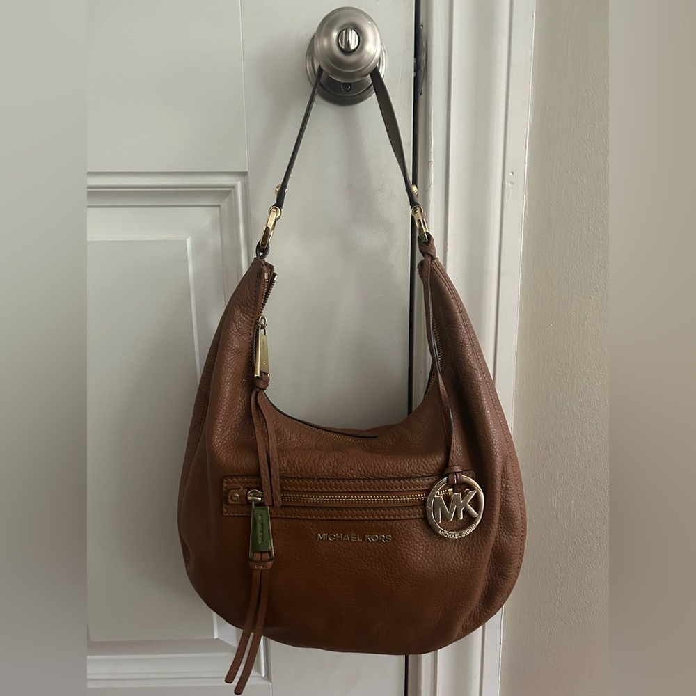 Brown Leather Michael Kors Bag